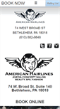 Mobile Screenshot of americanhairlines.us