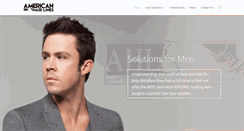 Desktop Screenshot of americanhairlines.com