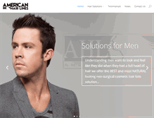 Tablet Screenshot of americanhairlines.com